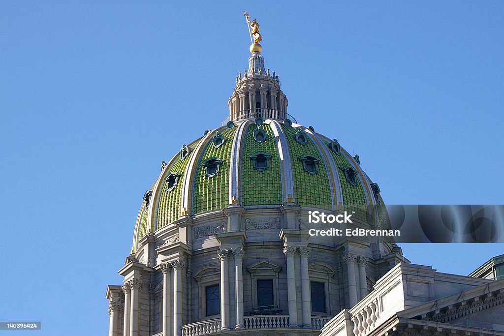 Capitol Dome This is an image of the state Capitol Dome in Harrisburg, Pennsylvania. Pennsylvania Stock Photo