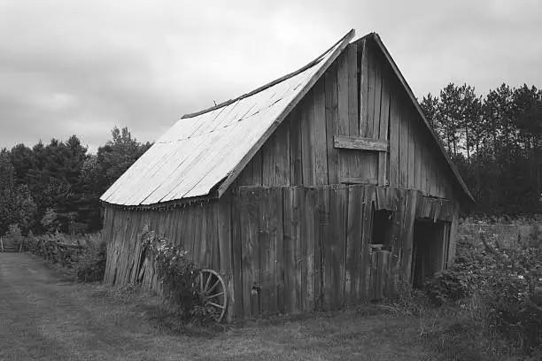 Old barn on its last legs