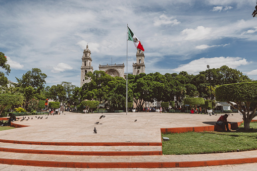 Merida, the largest and main city of Yukatan, Mexico.