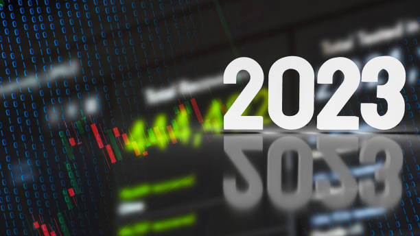 istock The growth number 2023 on business background  3d rendering 1403974818