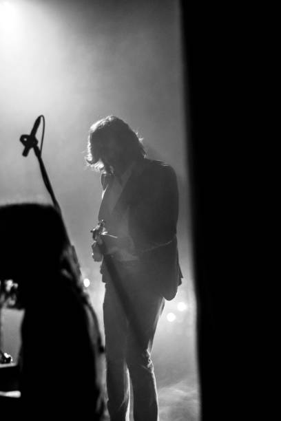 istock Guitarist playing live concert 1403977839