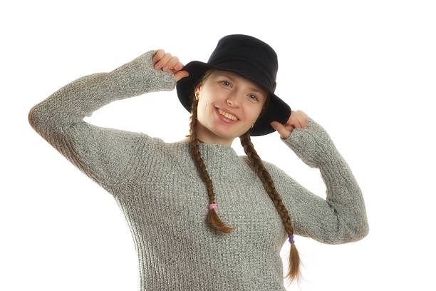 istock Woman with a hat 140397860