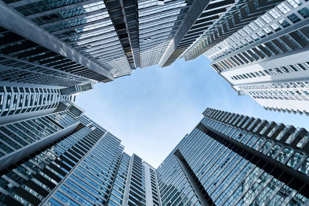 istock View from the well from tall buildings 1403978850