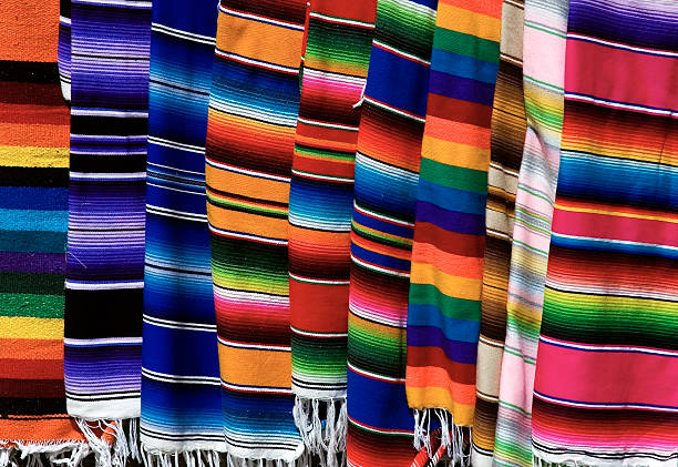 istock Colorful Mexican Serapes 140397994
