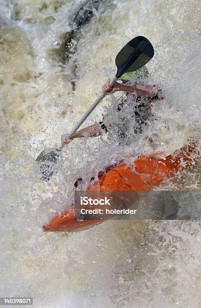 Whitewater Kayak - Fotografie stock e altre immagini di Abilità - Abilità, Acqua, Allenamento