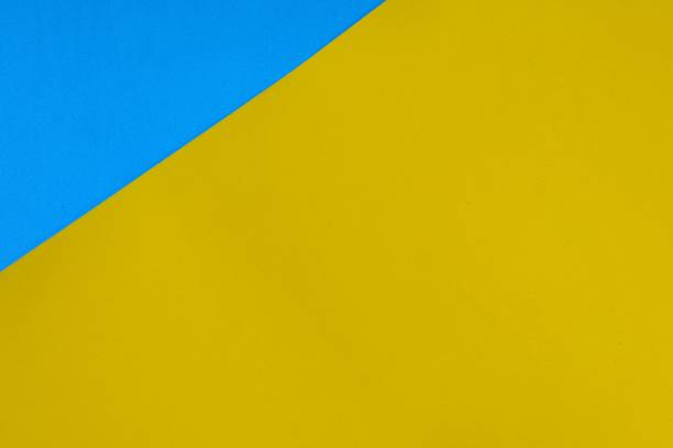 istock Color paper geometric flat background 1403981915