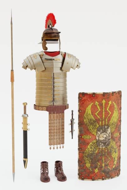 Realistic 3D Render of Roman Armor - Full