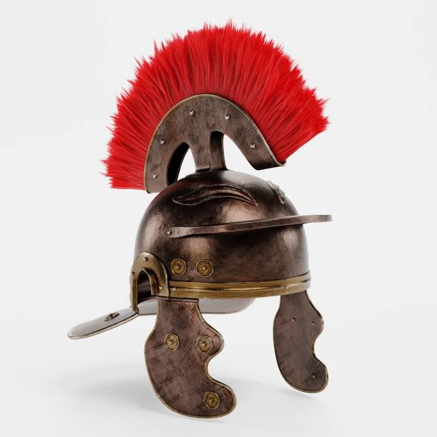 istock Realistic 3D Render of Roman Helmet 1403983705