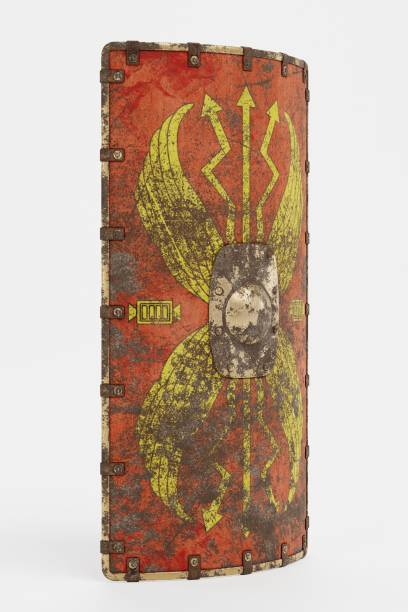 istock Realistic 3D Render of Roman Shield 1403983711