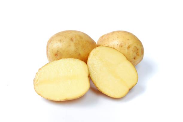 istock fresh potatoes isolated on a white background 1403984214