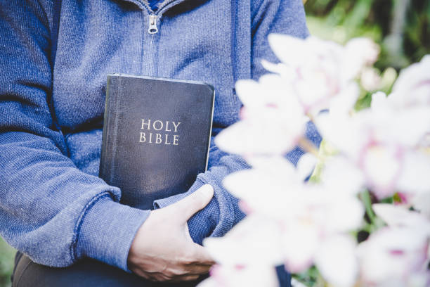 istock woman with bible 1403989682