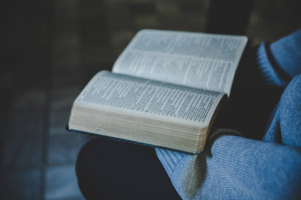 istock woman with bible 1403989731