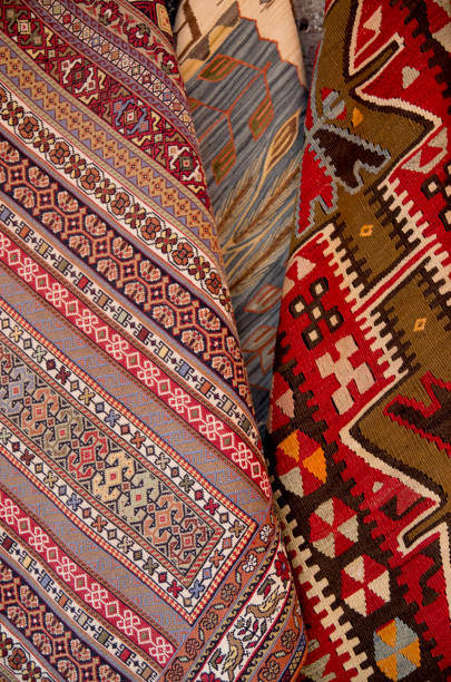 istock Persian carpets in market in Turkey 1403994270