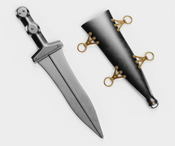 istock Realistic 3D Render of Roman Dagger 1403995082
