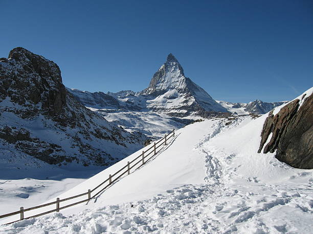 Il matterhorn-Zermatt - foto stock