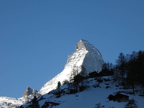 Monte Cervino-Zermatt - foto stock