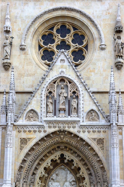 istock Cathedral in Zagreb, Croatia 1403996876