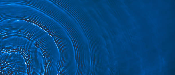 istock transparent dark blue clear calm water surface texture banner 1403997348