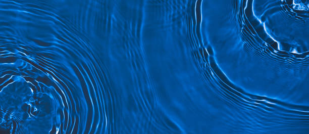 istock transparent dark blue clear calm water surface texture banner 1403999534