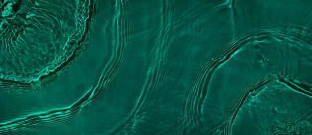 istock transparent dark green clear calm water surface texture banner 1403999645