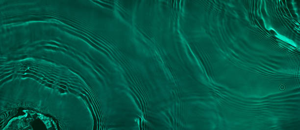istock transparent dark green clear calm water surface texture banner 1403999695