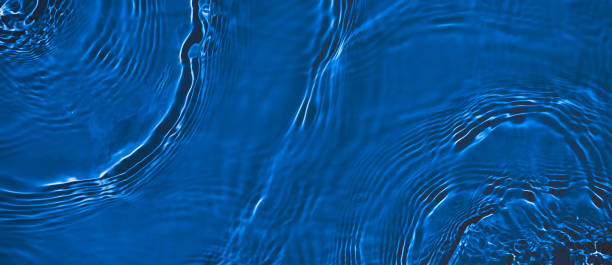 istock transparent dark blue clear calm water surface texture banner 1403999763