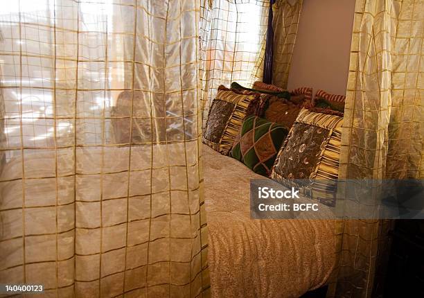 Luxury Bedroom Stock Photo - Download Image Now - Beauty, Bed - Furniture, Bedding