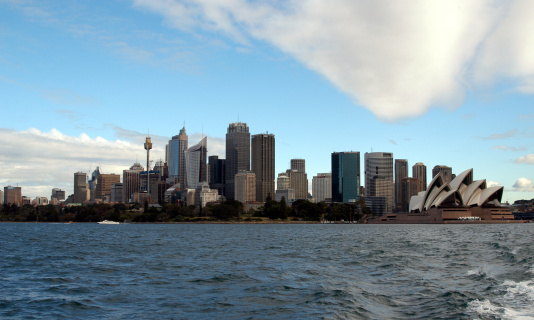 A Photo of Sydney from Sydney Harbour.