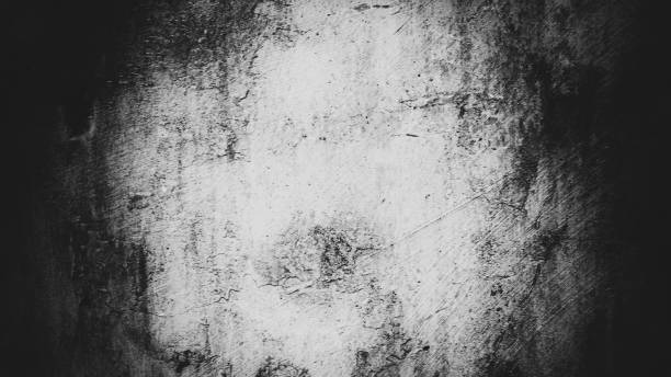 istock Dark scary background. Dark black concrete wall, scary halloween background cement texture 1404004324
