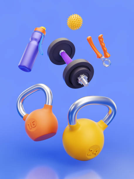 Sports and Fitness Things stock photo
