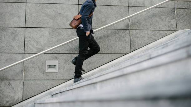 istock Businessman going to work in the city 1404006223