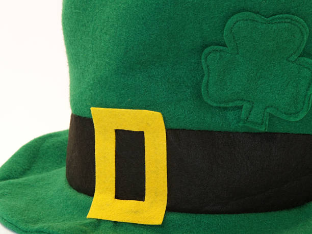 St Patricks Day leprechaun hat stock photo