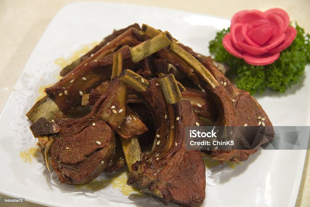 Lamm im chinesischen Stil - Lizenzfrei Ausgedörrt Stock-Foto