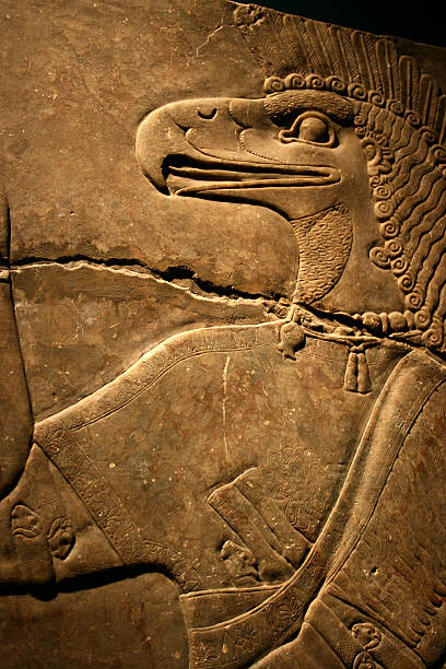 istock Egyptian Flacon Carving 140400906