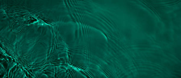 istock transparent dark green clear calm water surface texture banner 1404010659