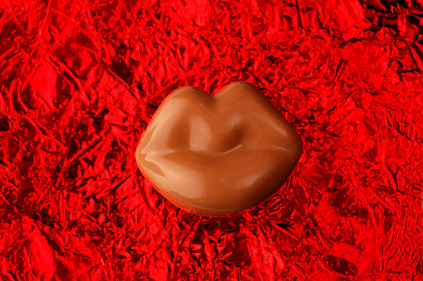 Beijo de Chocolate - foto de acervo