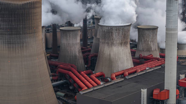 istock Aerial view of a coal fired power station 1404016219