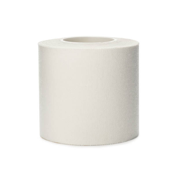 istock Medical sticking plaster roll isolated on white 1404023670