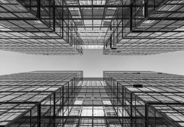istock Exterior of modern office building. Architecture abstract background 1404026464