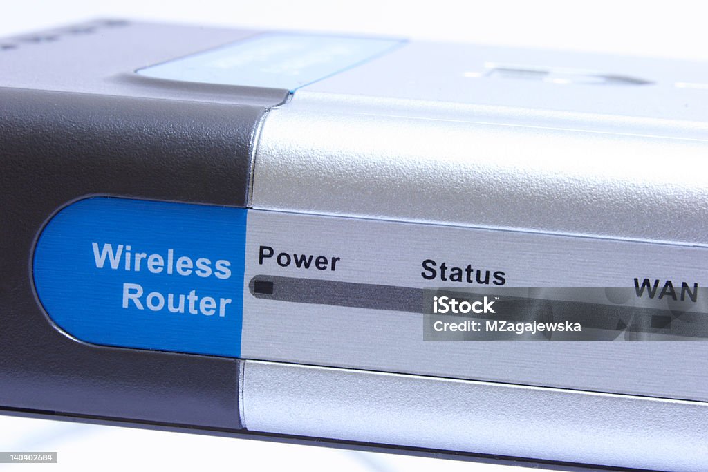 router a Internet de alta velocidad - Foto de stock de Antena - Aparato de telecomunicación libre de derechos
