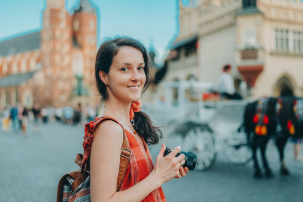 istock Solo traveller exploring Europe 1404032692