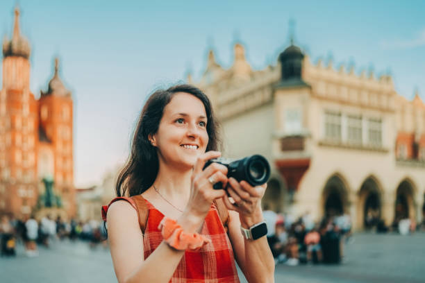 istock Solo traveller exploring Europe 1404032737