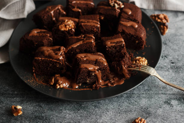 istock Tasty chocolate brownie 1404034467
