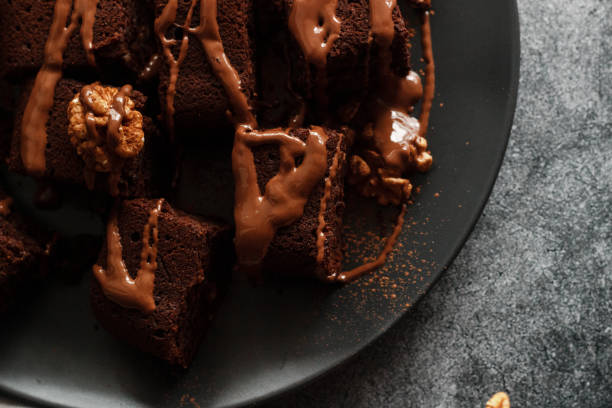 istock Tasty chocolate brownie 1404034468