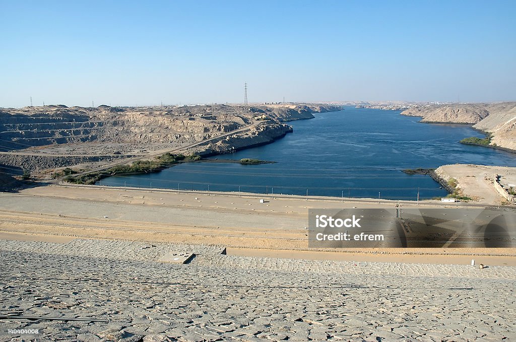 Barragem de Assuão - Royalty-free Aswan Foto de stock