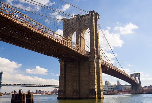 istock Brooklyn bridge in New York City 140404094
