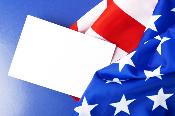 istock usa independence day greeting card, mockup, place for text 1404041286