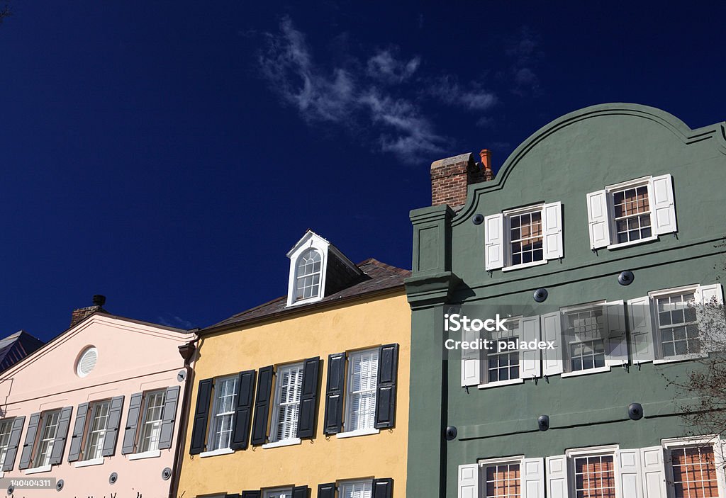 Colores de Charleston - Foto de stock de Casa libre de derechos