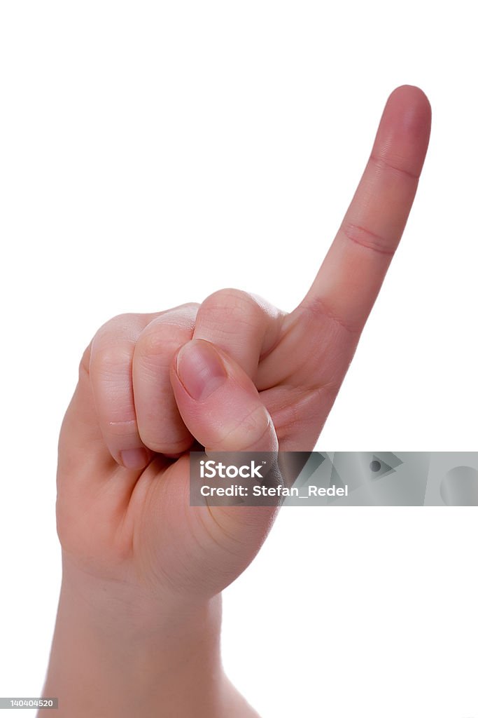 Handsign-No! - Foto stock royalty-free di Anatomia umana