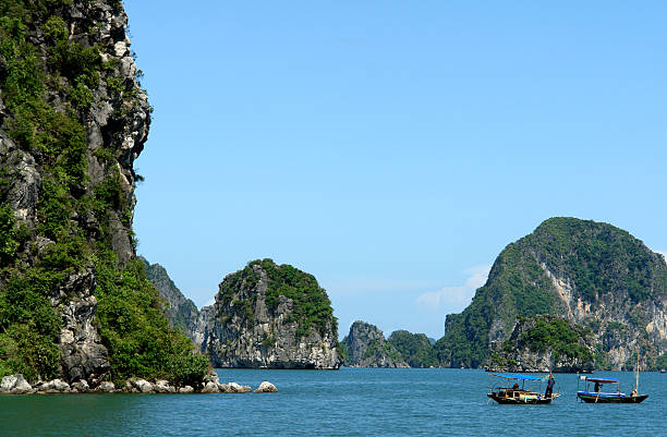 istock Boats in Ha Long Bay, Vietnam 140404729